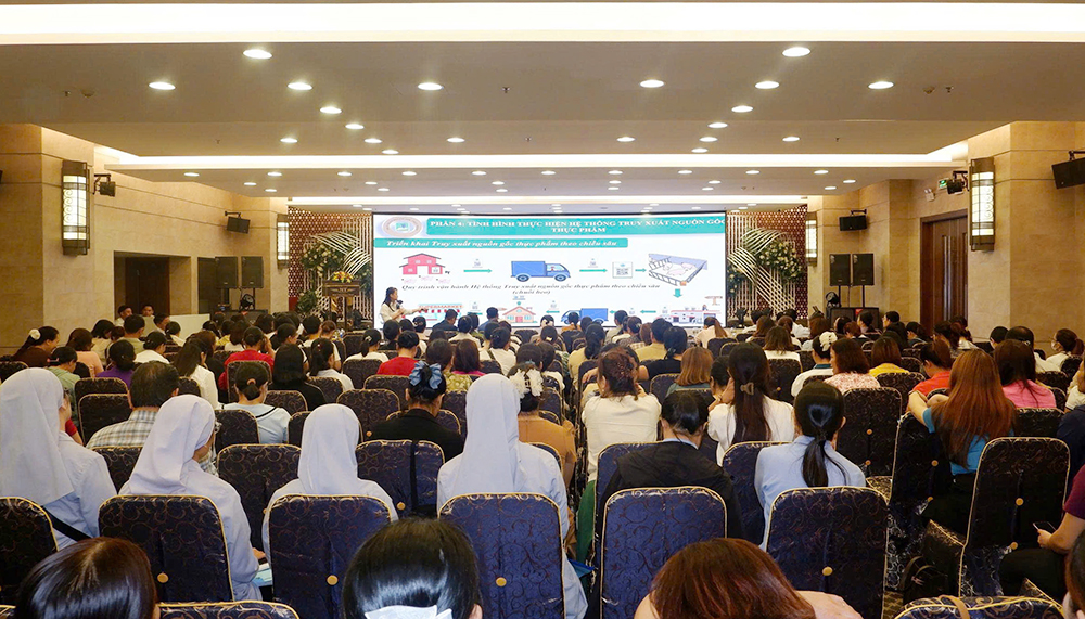 Triển khai Hệ thống truy xuất nguồn gốc thực phẩm cho cán bộ phụ trách bếp ăn, ATTP của trường mầm non, siêu thị đợt 2 - năm 2025