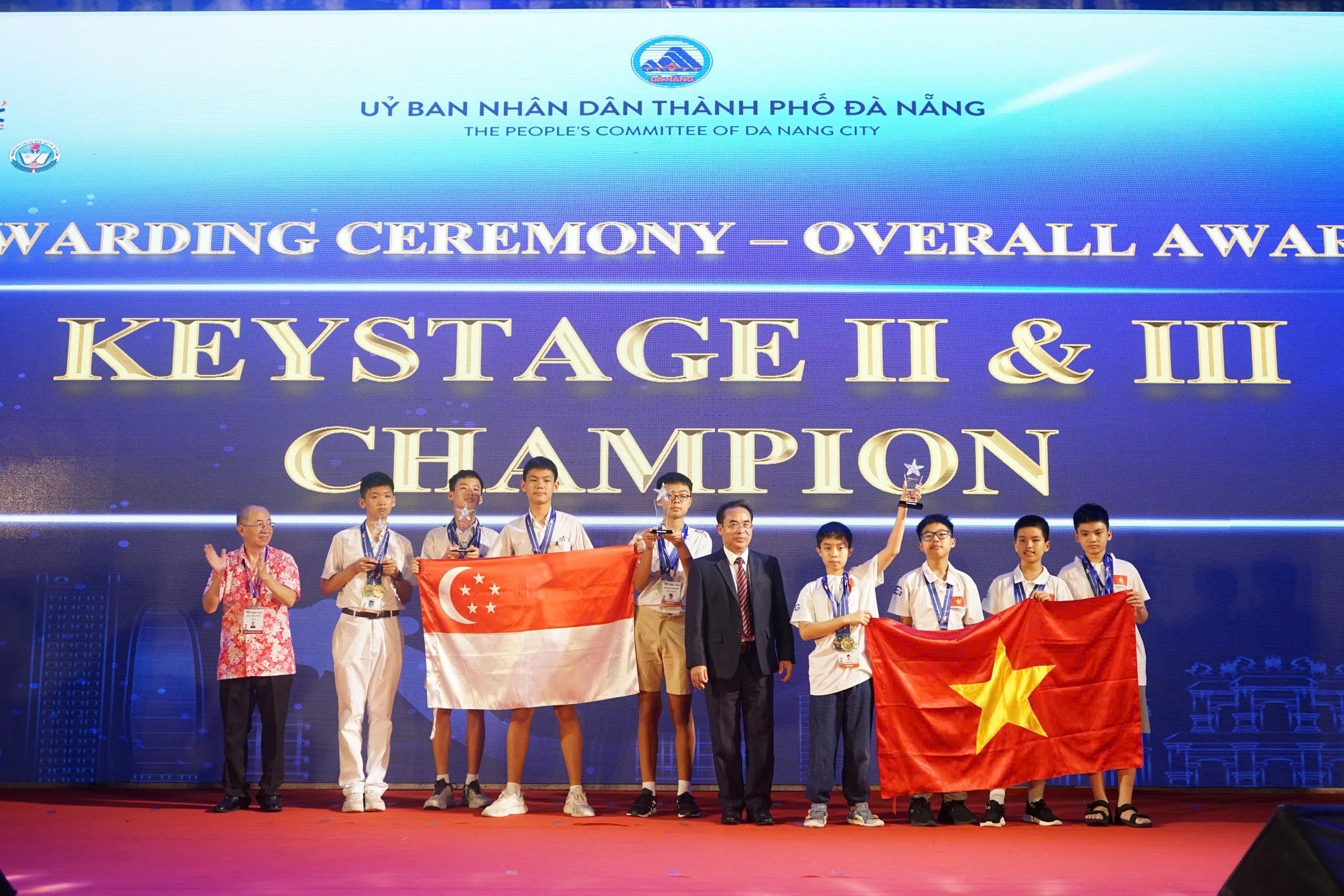 Vietnam and Singapore were the overall champions at the VIMC 2025 International Mathematics Competition