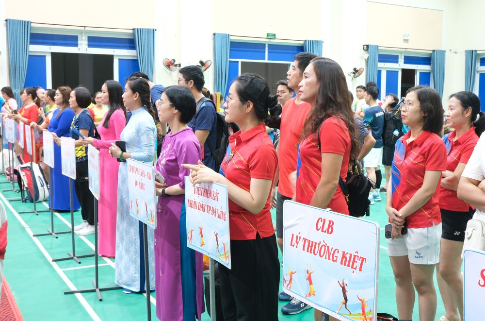 Khai mạc Giải Cầu lông truyền thống Nhà Văn hóa Lao động lần thứ VI - Năm 2025