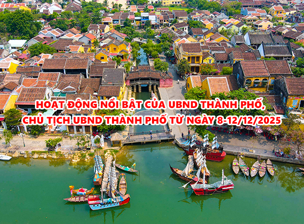 Video: Hoạt động nổi bật của UBND thành phố, Chủ tịch UBND thành phố từ ngày 8-12/12/2025