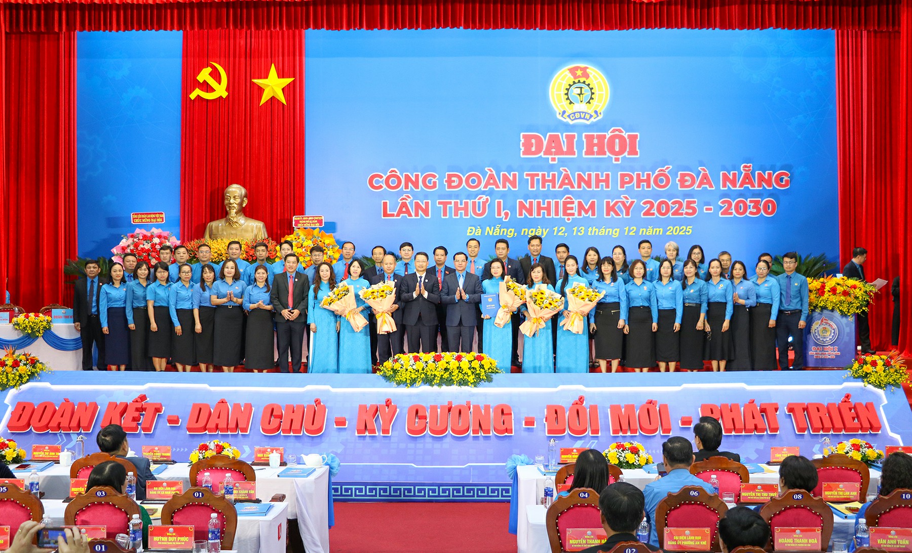 Bà Phan Thị Thúy Linh giữ chức Chủ tịch Liên đoàn Lao động thành phố nhiệm kỳ 2025 - 2030