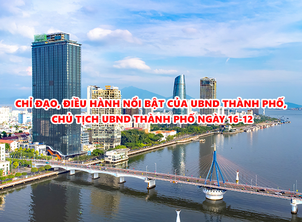 Video: Chỉ đạo, điều hành nổi bật của UBND thành phố, Chủ tịch UBND thành phố ngày 16-12