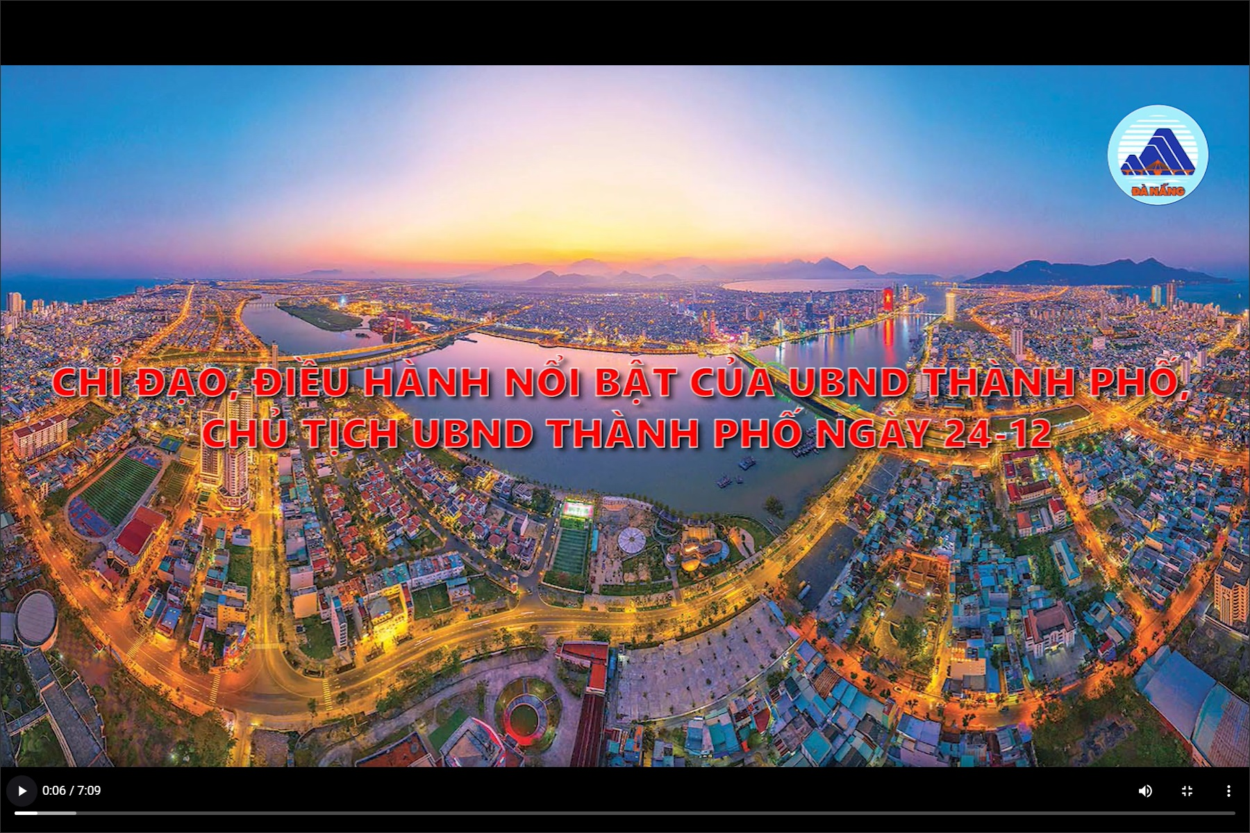 Video: Chỉ đạo, điều hành nổi bật của UBND thành phố, Chủ tịch UBND thành phố ngày 24-12