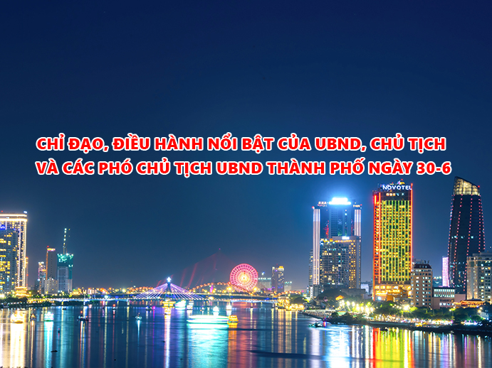 Video: Chỉ đạo, điều hành nổi bật của UBND, Chủ tịch và các Phó Chủ tịch UBND thành phố ngày 30-6