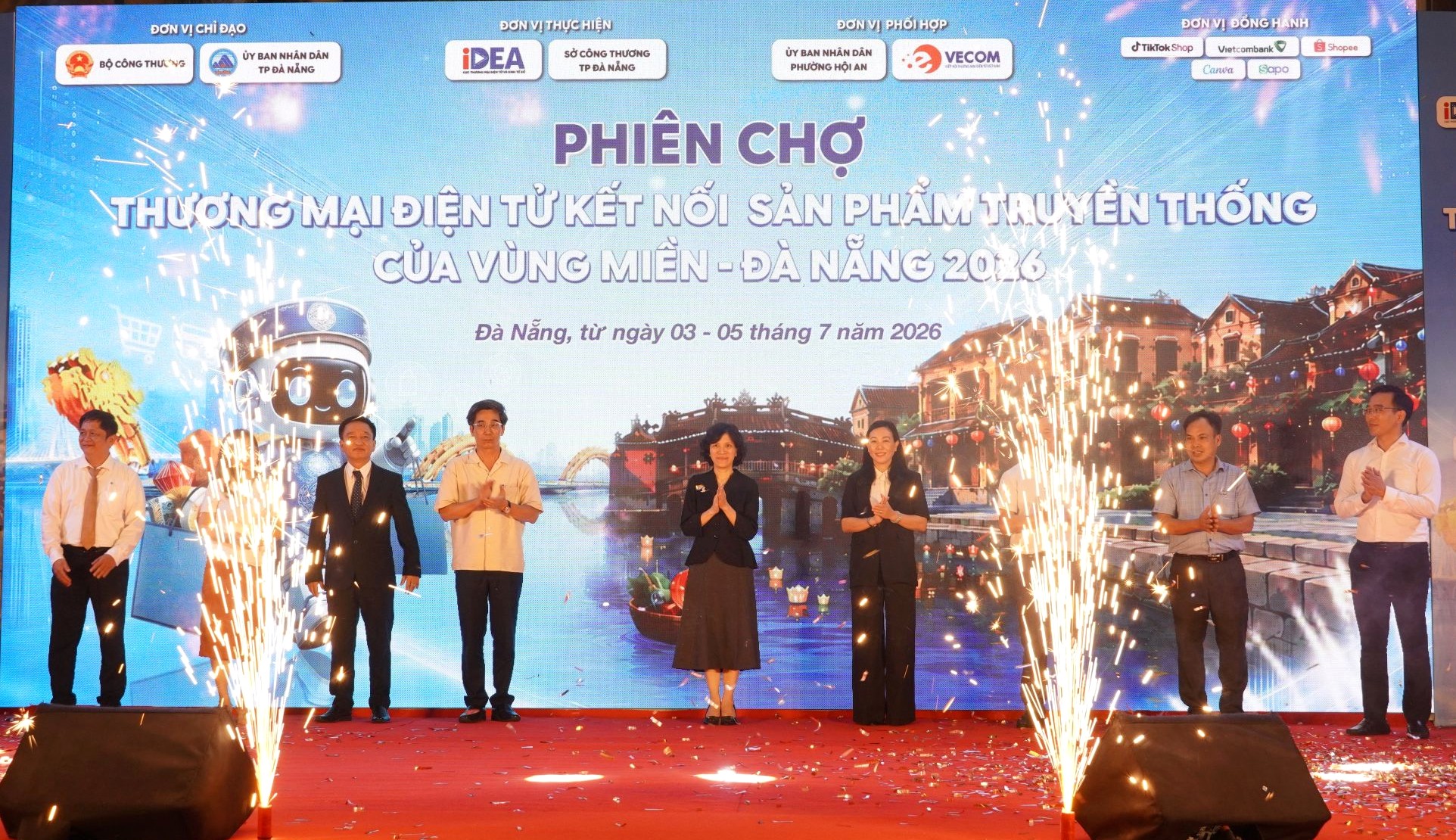 Khai mạc phiên chợ thương mại điện tử kết nối sản phẩm truyền thống vùng miền Đà Nẵng 2026